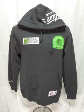 Mitchell & Ness MLS Small Black Austin Football Club Fleece Hoodie #M174